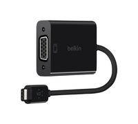 Adaptateur USB C vers VGA femelle. Noir