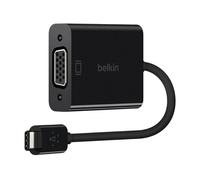 Adaptateur USB C vers VGA femelle. Noir