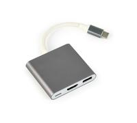 Adaptateur USB C vers VGA GEMBIRD A-CM-HDMIF-02-SG