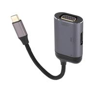 Adaptateur USB C vers VGA, Plug and Play Plusieurs Ports USB C vers Interface Multimédia HD Adaptateur VGA USB 3.1 10 Gbit/s pour Téléphone pour Tablette