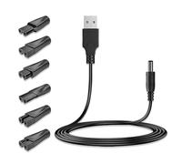 Adaptateur USB - Convertisseur de cordon de charge pour appareils de beauté et tondeuse à barbe pratique - Câble d'alimentation