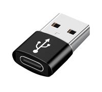 Adaptateur USB - Convertisseur multifonction, prise USB-A, synchronisation de données 5 Gbps | Construction métallique robuste avec sangle de transport pour chargeurs, banques d'alimentation, PC