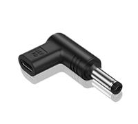 Adaptateur USB de type C CC - Connecteur mâle femelle coudé à 90 degrés 15 V | Conseils d'alimentation pour alimentation facile à utiliser