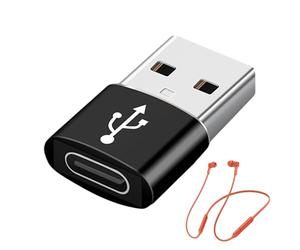 Adaptateur USB de Type C - Convertisseur de câble de Chargeur, connecteur de Charge Rapide | Prise PD de Taille de Voyage portablepour téléphone portableTablette PC PC Office Home Office Electronics