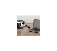 Hama - Adaptateur USB / DisplayPort - 24 pin USB-C (M) pour DisplayPort (F) - Thunderbolt 3 - support 4K - noir