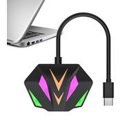 Adaptateur USB Ethernet - Adaptateur réseau USB | Convertisseur de câble Internet | Éclairage Aucun conducteur requis | Adaptateur Ethernet d'ordinateur Portable pour Les Jeux en Ligne Stream