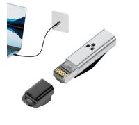 Adaptateur USB Ethernet,Câble de Connexion pour Transmission Haute Vitesse | Adaptateur USB Ethernet | pour Ordinateur Portable Bureau PC Écran TV Maison Bureau Intérieur