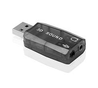Adaptateur USB externe vers micro 3,5 mm pour casque stéréo 3D pour karaoké