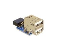 - Adaptateur USB (F) pour USB (F)