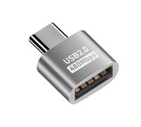 Adaptateur USB femelle 480 Mbps - Haute performance ergonomique premium, durable, convertisseur de vitesse mâle durable, smartphone tablette type C | Multifonction extérieur intérieur haute