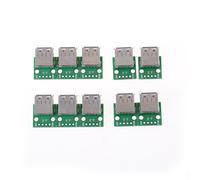 Adaptateur USB femelle de Type A à DIP 2.54MM, Module convertisseur de carte PCB pour Arduino, 10 pièces/lot, vente en gros
