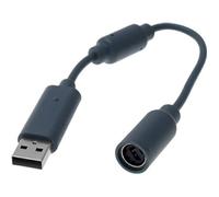 Adaptateur USB Femelle - STRAßE GAME - Manette XBOX 360 - Noir - Connecteur USB Femelle - Câble Adaptateur