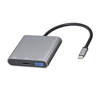 Adaptateur USB HDMI de type C, adaptateur multiport USB C vers HDMI avec port de charge PD 100 W + port USB 3.0 5 Gbit/s Dongle multiport USB-C compatible avec iPad/MacBook Pro/Air/Switch et plus
