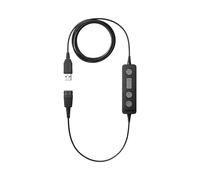 Adaptateur USB Jabra Link 260 pour Casque QD avec DSP, Bluetooth, Compatible Windows & macOS, Noir, Réf. 260-09