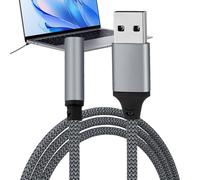 Adaptateur USB Jack - Adaptateur audio USB 3,5 mm, câble stéréo audio, carte son stéréo externe, jack audio, puce de décodage intégrée, convertisseur stéréo