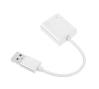 Adaptateur USB Jack pour Casque PC et Micro, Convertisseur Audio
