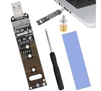 Adaptateur USB M.2 NVMe NGFF - Boîtier SSD Avec Transmission 10 Gbit/s, USB 3.2 Gen 2 Pour M Key/B+M Key, Prise en Charge UASP 2242 2260 2280