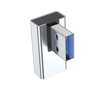 Adaptateur USB mâle vers femelle à 90 degrés USB 3.0 mâle vers femelle pour ordinateur portable, PC, adaptateur USB 3.0, connecteur coupleur mâle vers femelle