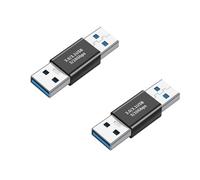 Adaptateur USB mâle vers USB mâle 3.1 droit (lot de 2) - Transfert de données rapide et fiable