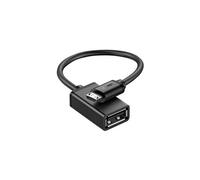 - Adaptateur USB - Micro-USB de type B (M) pour USB (F) - USB 2.0 OTG - 5 V - 10 cm - noir