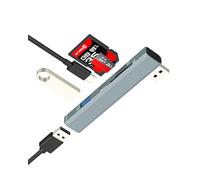Adaptateur USB OTG 3.0 vers SD Memory Stick Répartiteur Câble PC Rallonge Port USB A Lecteur de Carte Jack Micro SD Accessoires Ordinateur Portable Station d'accueil Prise Multiprise Auto Dock