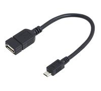 Adaptateur USB OTG - Sony - Micro USB HOST - Compatible Tablettes et Smartphones - Noir - Multifonctionnel