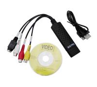 Adaptateur USB Portable 2.0 Easycap pour Capture Audio et vidéo, VHS vers DVD, convertisseur pour windows 7/8/XP/Vista