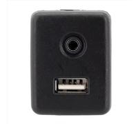 Adaptateur USB Ports Compatible avec Buick pour Allure 2014 2015 pour Lacrosse 2014 2015 2016 4 Cyl 2.4L 6 Cyl 3.6L Remplacement De Voiture USB Entrée AUX Port De Prise