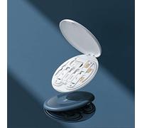 Adaptateur USB pour câble de conversion, boîte de rangement, convertisseur de ligne de charge multi-type C, outil de transfert de données micro de type C, fente pour carte SIM, support de téléphone