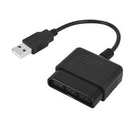 Adaptateur USB pour contrôleur de jeu, câble convertisseur, Accessoires de jeu vidéo, à double choc, pour PS2, Om, PS3, PC