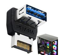 Adaptateur USB Pour Panneau Connecteur Coudé À 90 Degrés Pour Panneau