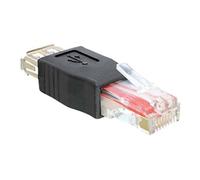 - Adaptateur USB - RJ-45 (M) pour USB (F) - noir