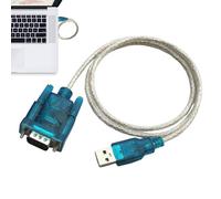 Adaptateur USB RS232 - DB9 VGA MASH 9 broches DB9 VGA Câble | Convertisseur de console avec connecteur femelle, chipset prolifique compatible avec les imprimantes et les systèmes informatiques