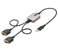 Adaptateur USB-SÉRIE, 2 Ports, 0,6M - 2P1FFC-USB-SÉRIE