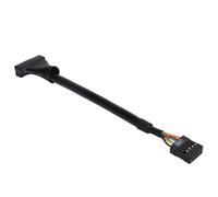 Adaptateur USB - SONEW - Convertisseur USB 3.0 vers 2.0 - 20 broches mâle - 9 broches femelle - 15 cm