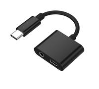 Adaptateur Usb Type C à prise casque, 2 en 1, pour Ipad Pro, Huawei P20 Pro, Aux o, chargeur, pour Htc, Google Pixel