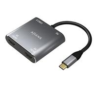 Aisens Adaptateur graphique USB Type-C A109-0625 2x HDMI, VGA et USB 3860 x 2160 Gris