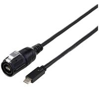 Adaptateur USB type C ® avec câble de 1 M. TC-12770464 TRU COMPONENTS Contenu: 1 pc(s)