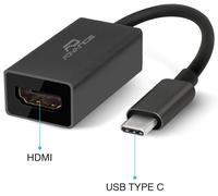 Adaptateur USB type C male vers HDMI femelle - 4K Appareils vers TV HD, moniteur