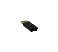 Adaptateur USB Type C mâle vers micro usb femelle Noir