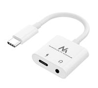 Adaptateur USB Type-C - mini-jack 3,5 mm (PD) 30W Maclean, MCTV-848