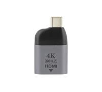 Adaptateur USB Type C - T'nB - iClick - HDMI 4K Ultra HD - Argent - Compact