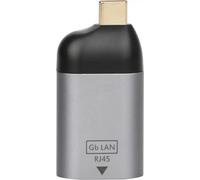 Adaptateur USB Type C T'nB iClick vers RJ45 4K Ultra HD (Argent)