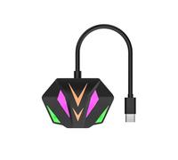 Adaptateur USB type C vers Ethernet RJ45 prenant en charge 10/100 Mbps Ethernet réseau adaptateur convertisseur dongle pour PC portable
