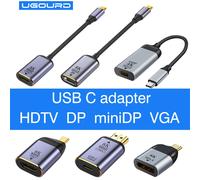 Adaptateur USB Type C vers HDMI 8K USB C vers DP DisplayPort miniDP 4K VGA pour ordinateur portable MacBook TV Box PS5 Switch iPad Galaxy C to HDTV 4K30HZ C