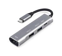 Adaptateur USB Type C vers HDMI AV numérique Multi Hub, adaptateur USB-C chargeur PD pour Nintendo Switch, Station accueil TV de voyage