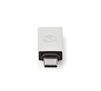 Nedis CCTB60915AL changeur de genre de câble USB Type-C Male USB A Female Aluminium