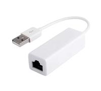 Adaptateur USB vers Ethernet pliable 10/100 Mbps compatible Windows 98 pour table