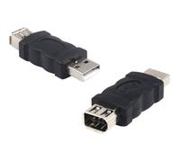 KALEA-INFORMATIQUE Connecteur USB Mâle vers Firewire IEEE1394a Male avec fiche 6 Points pour PERIPHERIQUES COMPATIBLES Uniquement, NE CONVERTIT Pas Le Firewire en USB.