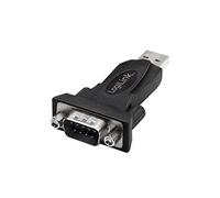 LogiLink Adaptateur série 1x USB 2.0 type A mâle - 1x RS232 mâle - Noir